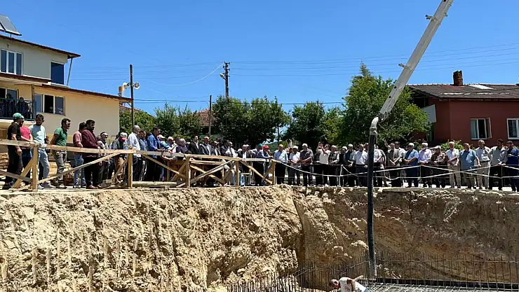 Ladik'te cami temeli atıldı