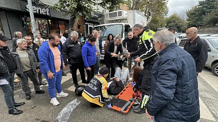 Lise öğrencisi kazada yaralandı