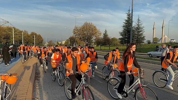 Lösemili çocuklar için pedal çevirdiler