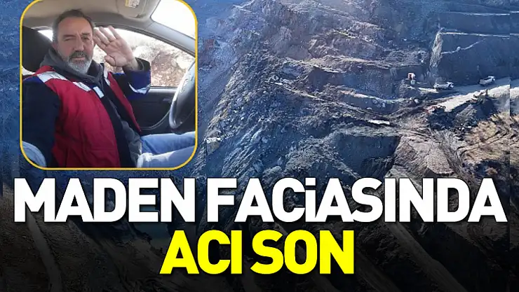 Maden faciasında acı son