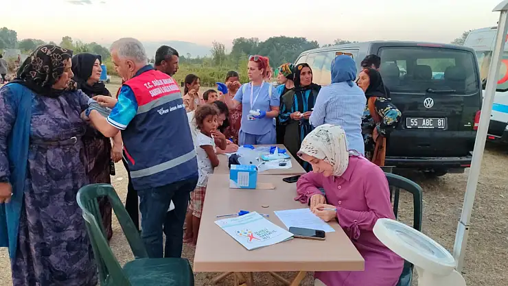 Mevsimlik Tarım İşçilerine Yönelik Sağlık Taramaları Sürüyor