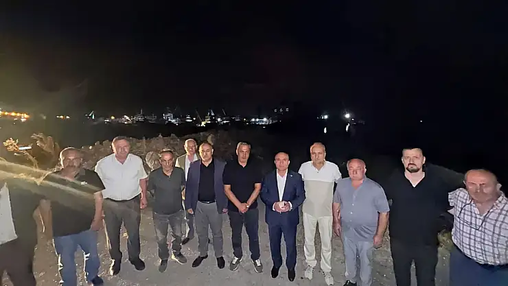 Milletvekili Usta balıkçıların sorunlarını dinledi