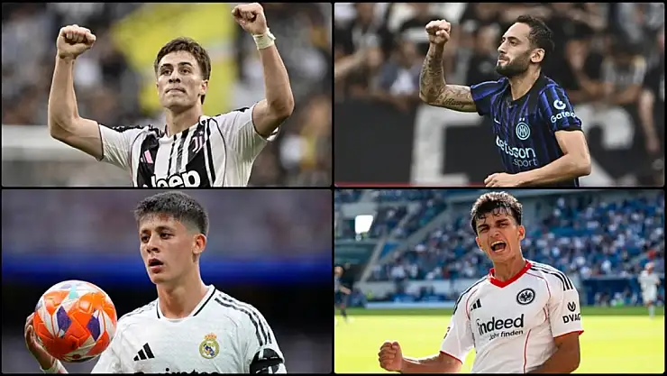 Milli futbolcular Avrupa futboluna damga vurdu