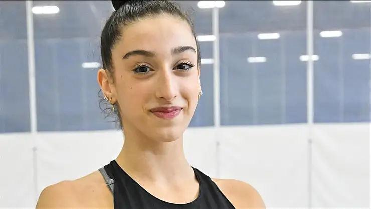 Milli ritmik cimnastikçi'den bir ilk daha