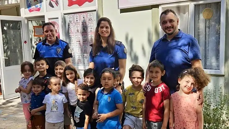 Miniklere 112 ve güvenlik eğitimi