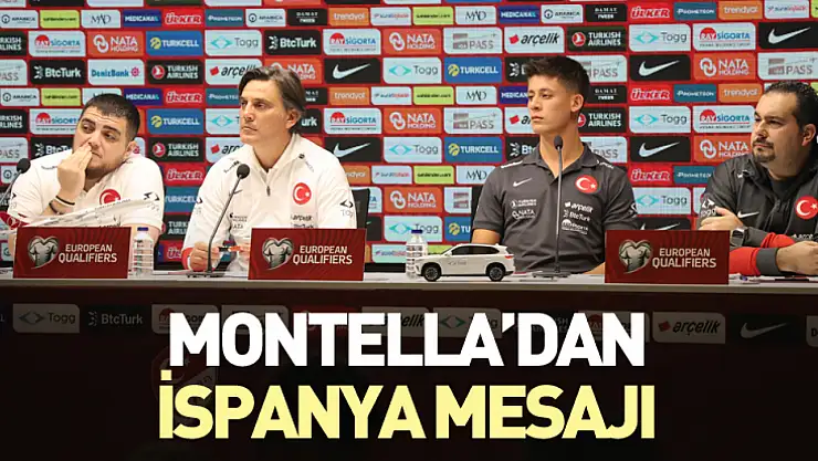 Montella'dan İspanya mesajı