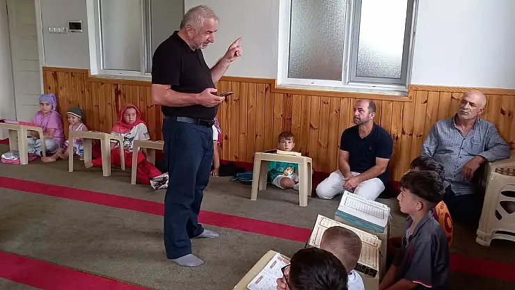 Müftü Uzun'dan Yaz Kur'an Kursuna Ziyaret