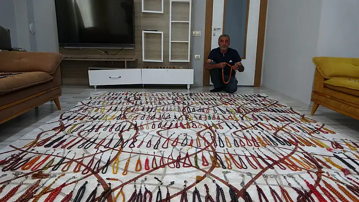 Muhtarın Tespih Koleksiyonu 4 Milyon TL Değerinde