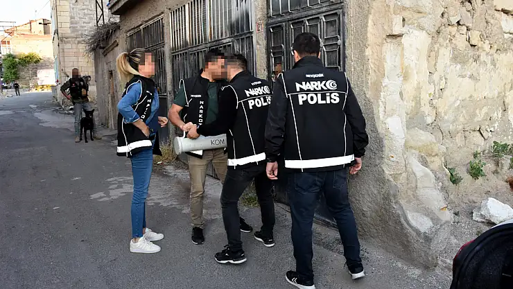 Nevşehir'de 61 kişi gözaltına alındı