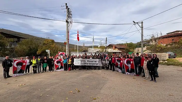Nilüferliler, Ata'yı Mysia Yolları'nda andı