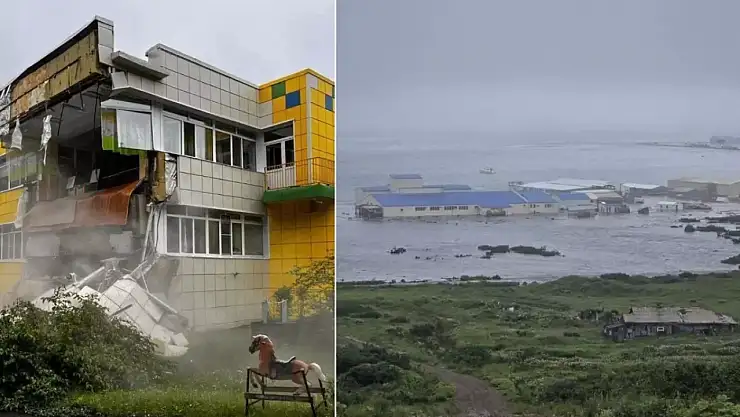 O ülkede 8.8 büyüklüğünde deprem