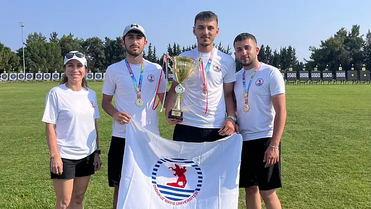 OMÜ'lü Okçulardan Türkiye Şampiyonasında Çifte Birincilik!