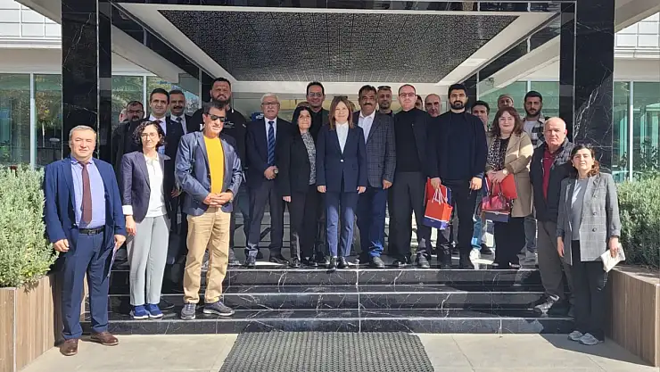 OMÜ Rektörü  Prof. Dr. Fatma Aydın basınla buluştu