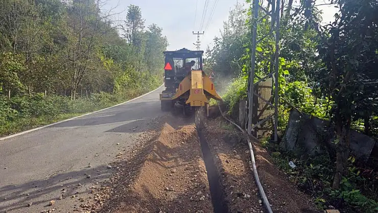 Ordu'da içme suyu altyapısı güçlendiriliyor