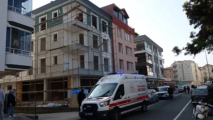 Ordu'da İnşaat İşçisi 4'üncü Kattan Düşerek Yaralandı