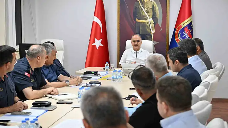 Orman yangınları değerlendirildi