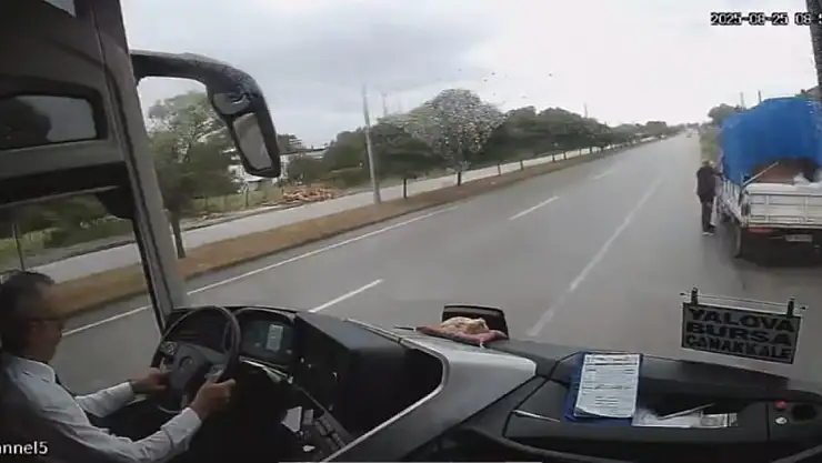 Otobüs kazasında yeni görüntüler ortaya çıktı