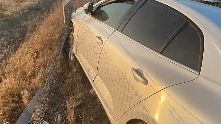 Otomobil şarampole indi: 2 yaralı