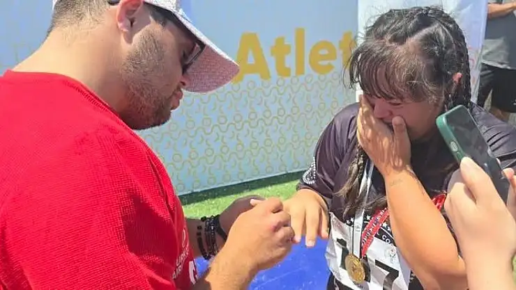 Özel sporcuların en özel günü