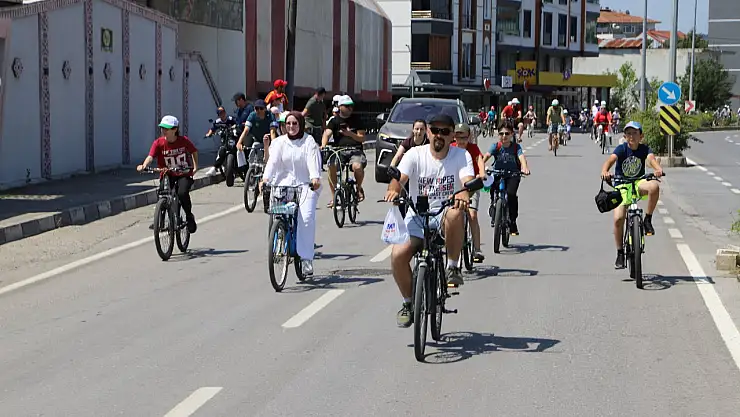 'Sağlık için bisiklet' temalı bisiklet gezisi