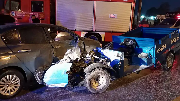 Sakarya'da Patpat ile Otomobil Çarpıştı: 6 Yaralı