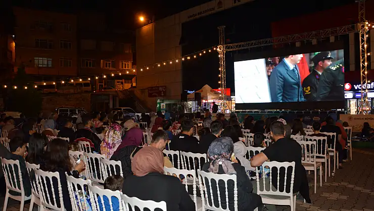Samsun'da Açık Hava Sinema Gecesi