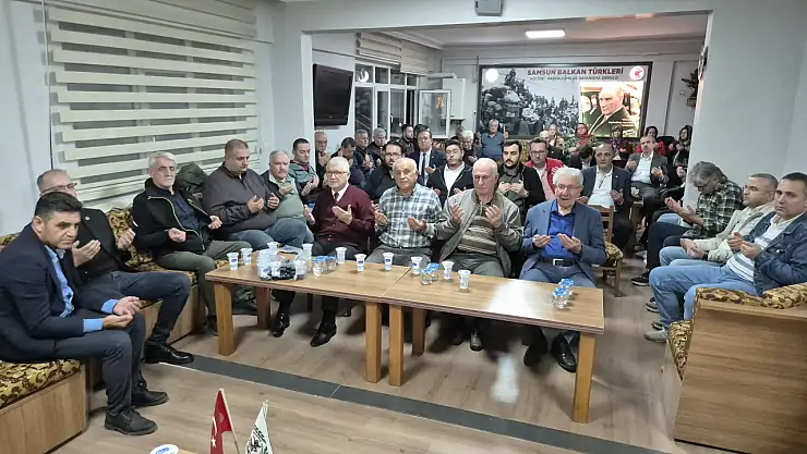 Samsun'da Atatürk ve milli mücadele şehit ve gazileri için mevlit okutuldu