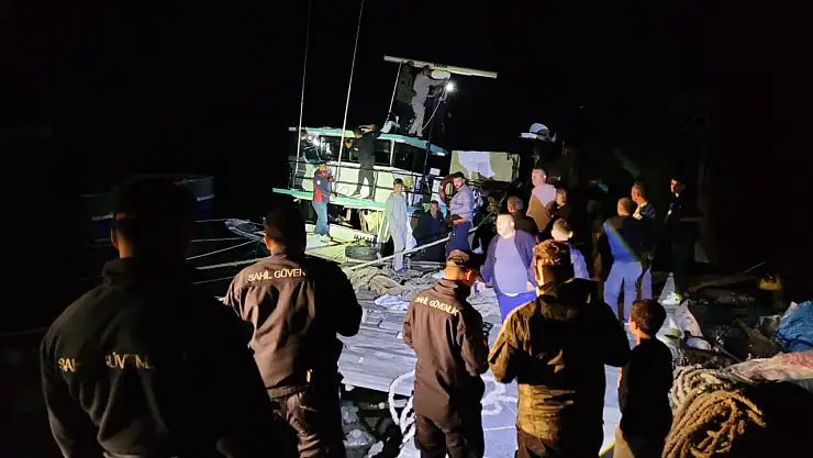 Samsun'da balıkçı teknesinde patlama