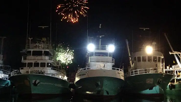 Samsun'da balıkçılar 'Vira Bismillah' dedi