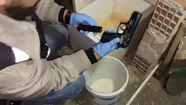 Samsun'da çatı katında uyuşturucu operasyonu: 1 gözaltı