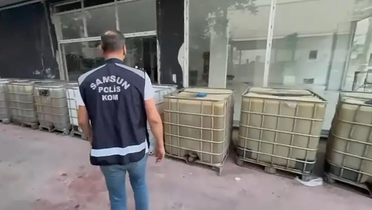 Samsun'da Dev Akaryakıt Operasyonu
