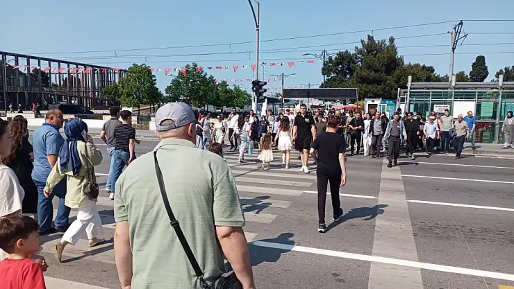 Samsun'da dikkat çeken tablo