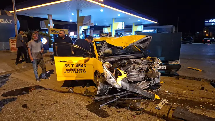 Samsun'da feci zincirleme trafik kazası
