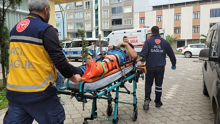 Samsun'da iş kazası