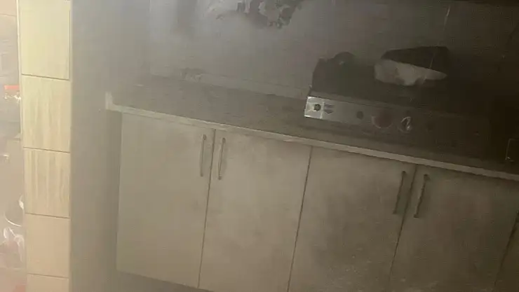 Samsun'da iş yerinde çıkan yangın hasara neden oldu