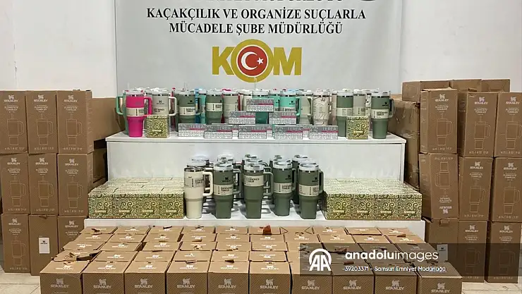 Samsun'da kaçakçılık operasyonu: 2 gözaltı