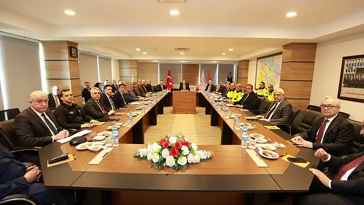Samsun'da kış tedbirleri görüşüldü