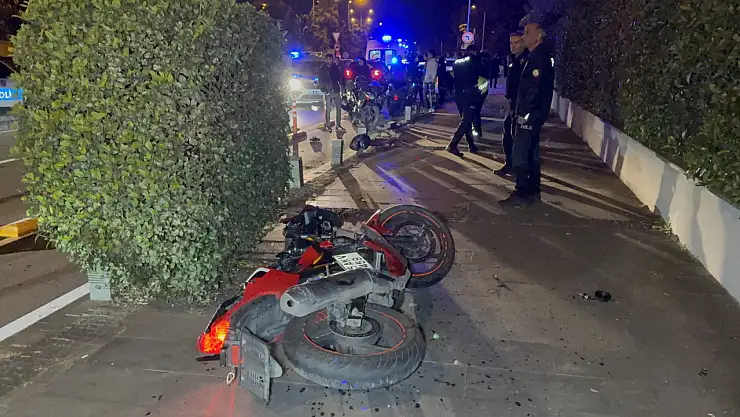 Samsun'da motosiklet kazası: 3 yaralı