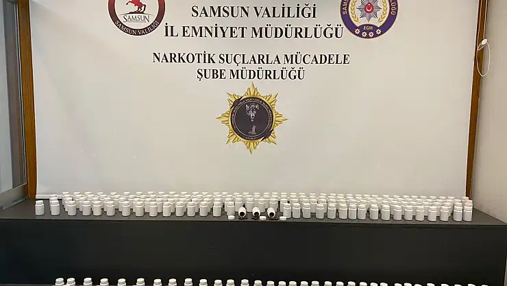 Samsun'da Narkotik Operasyonu