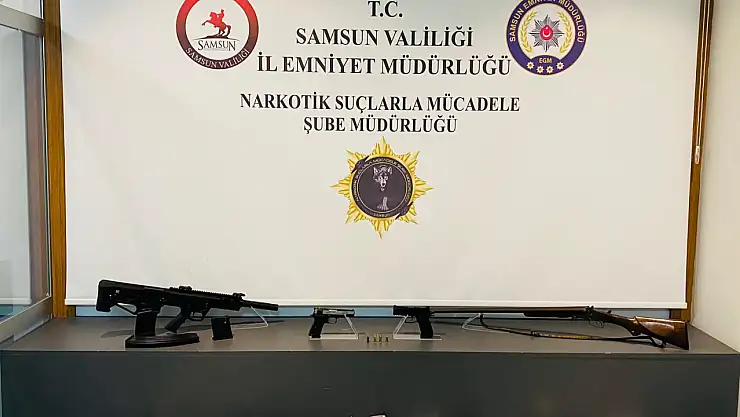 Samsun'da Narkotik Operasyonu