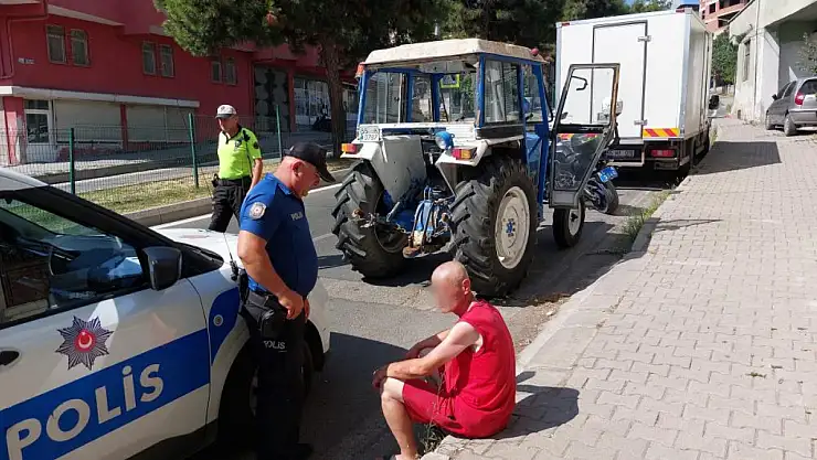 Samsun'da Şaşırtan Hırsızlık: Traktörle Tur Attı!