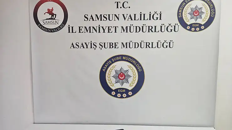 Samsun'da silahla bir kişiyi yaralayan şüpheli yakalandı