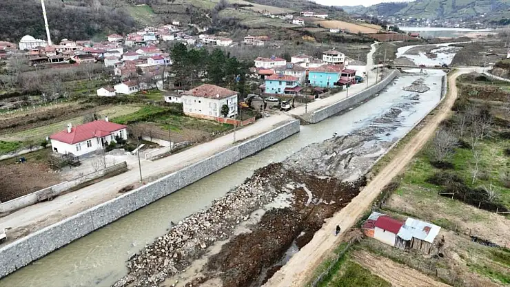 Samsun'da taşkınlara karşı dev yatırımlar