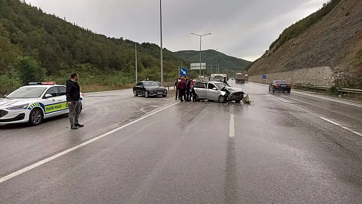 Samsun'da trafik kazası:2 Yaralı