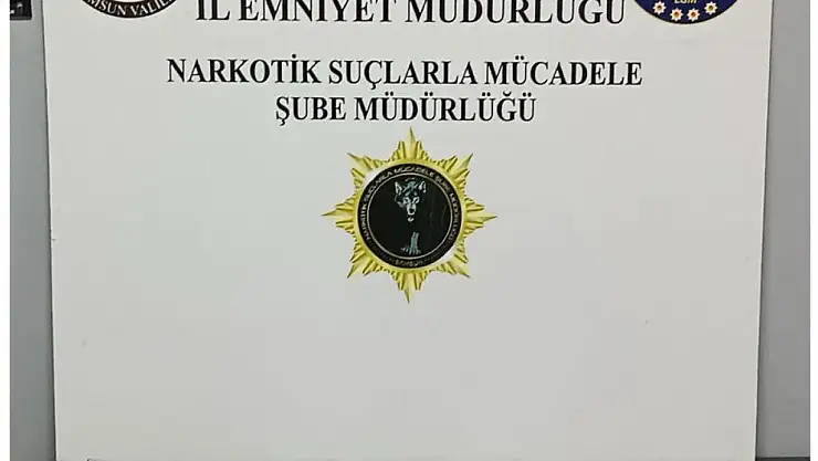 Samsun'da uyuşturucu operasyonu