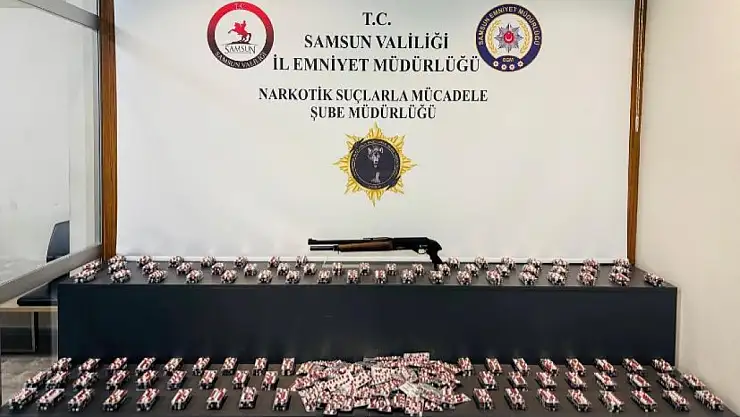 Samsun'da uyuşturucu operasyonunda 1 şahıs gözaltına alındı