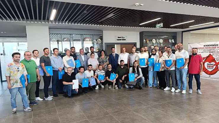 Samsun'da verilen dron eğitimi sona erdi