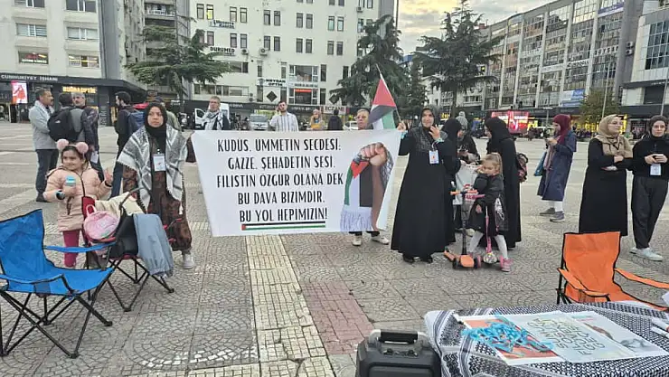 Samsun'dan Küresel Sumud Filosu'na destek