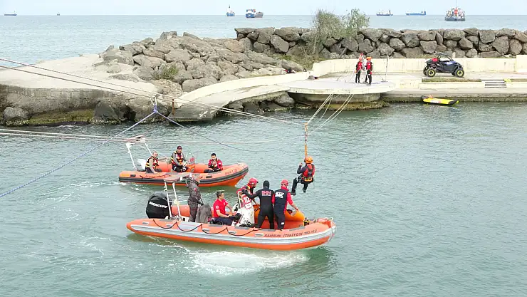 Samsun ekipleri olası İstanbul depremine hazırlandı