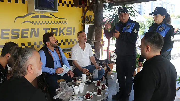 Samsun polisi suça karşı bilinç oluşturuyor